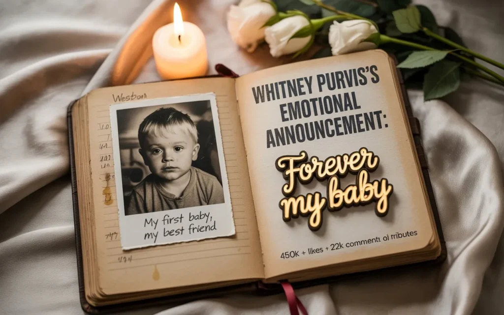 Whitney Purvis’s Emotional Announcement: "Forever My Baby"