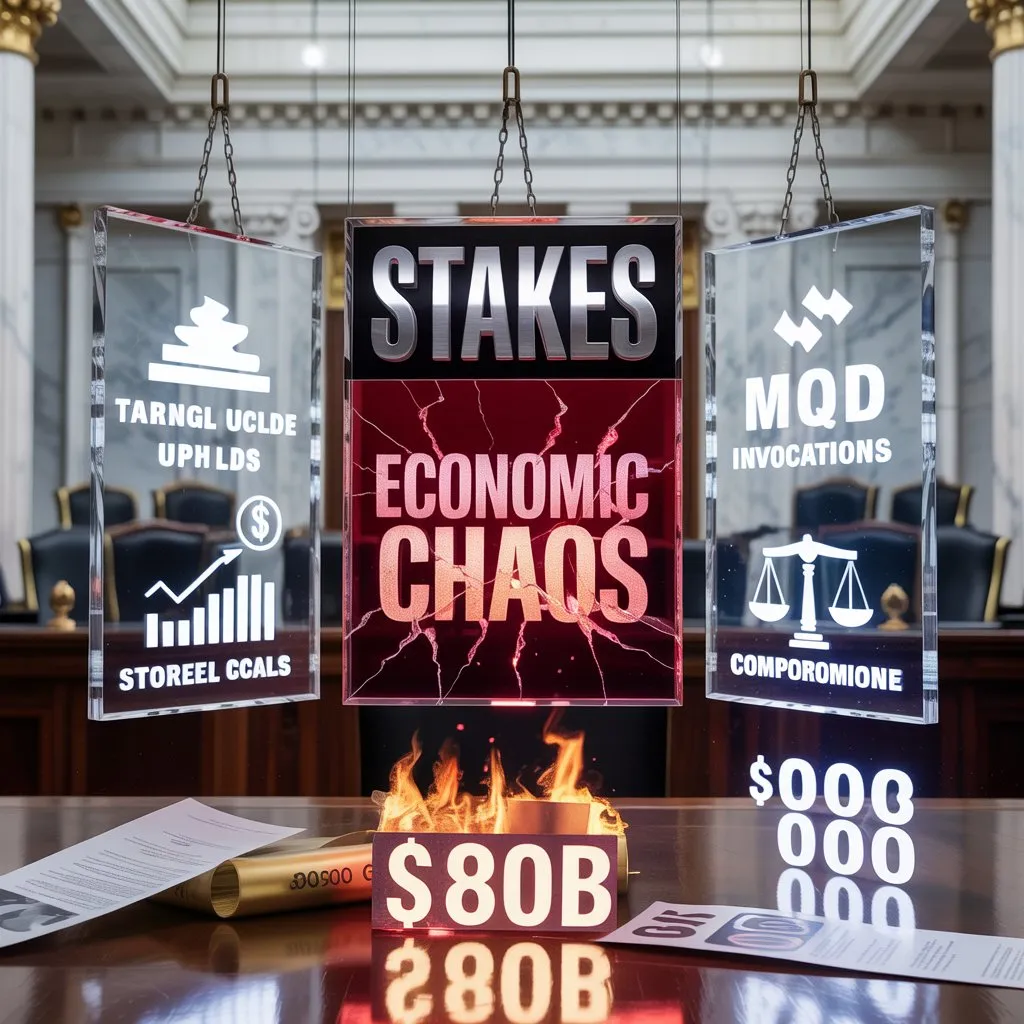 Stakes: Economic Chaos vs. Executive Power