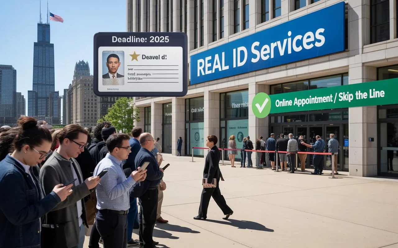 Chicago Real ID Deadline 2025: Step-by-Step Guide to Skip the Lines