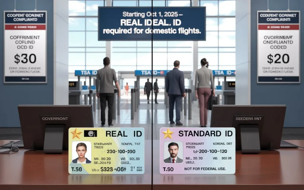 Real ID vs. Standard ID: Key Differences