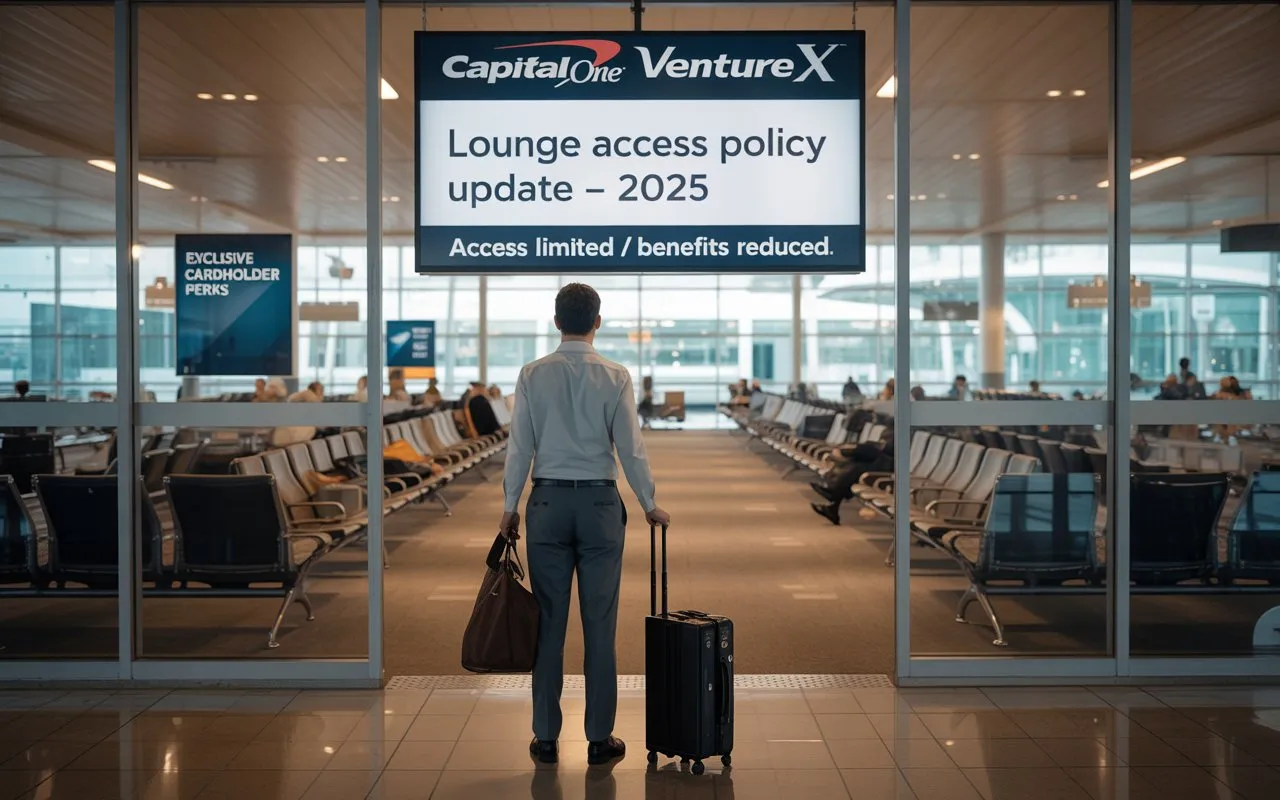 Capital One Venture X Lounge Access: Major Devaluation Hits Cardholders in 2025