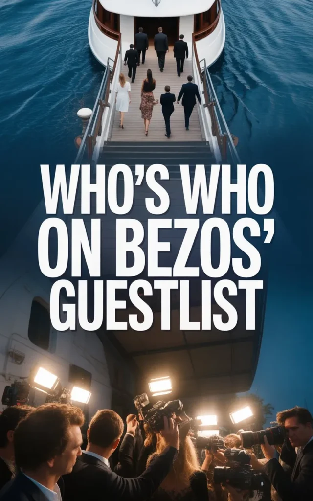 “Who’s Who on Bezos’ Guestlist”
