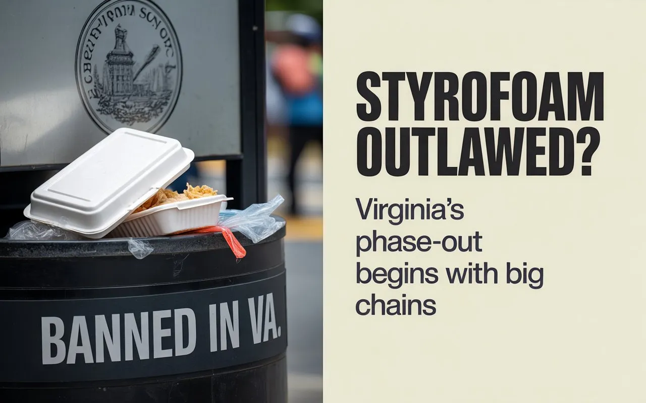 Styrofoam Outlawed? What Virginia’s Ban Means for Restaurants and Consumers