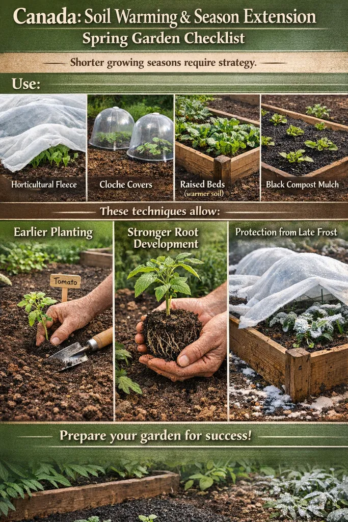 Canada Soil Warming Season Extension