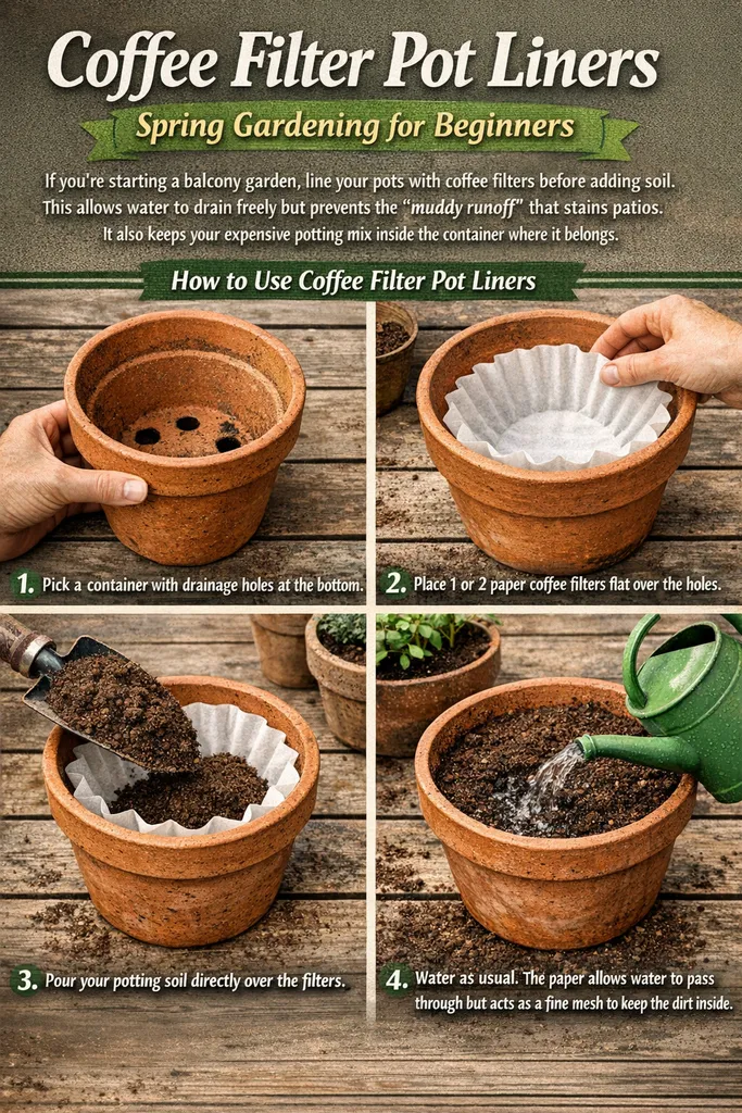 Coffee Filter Pot Liners