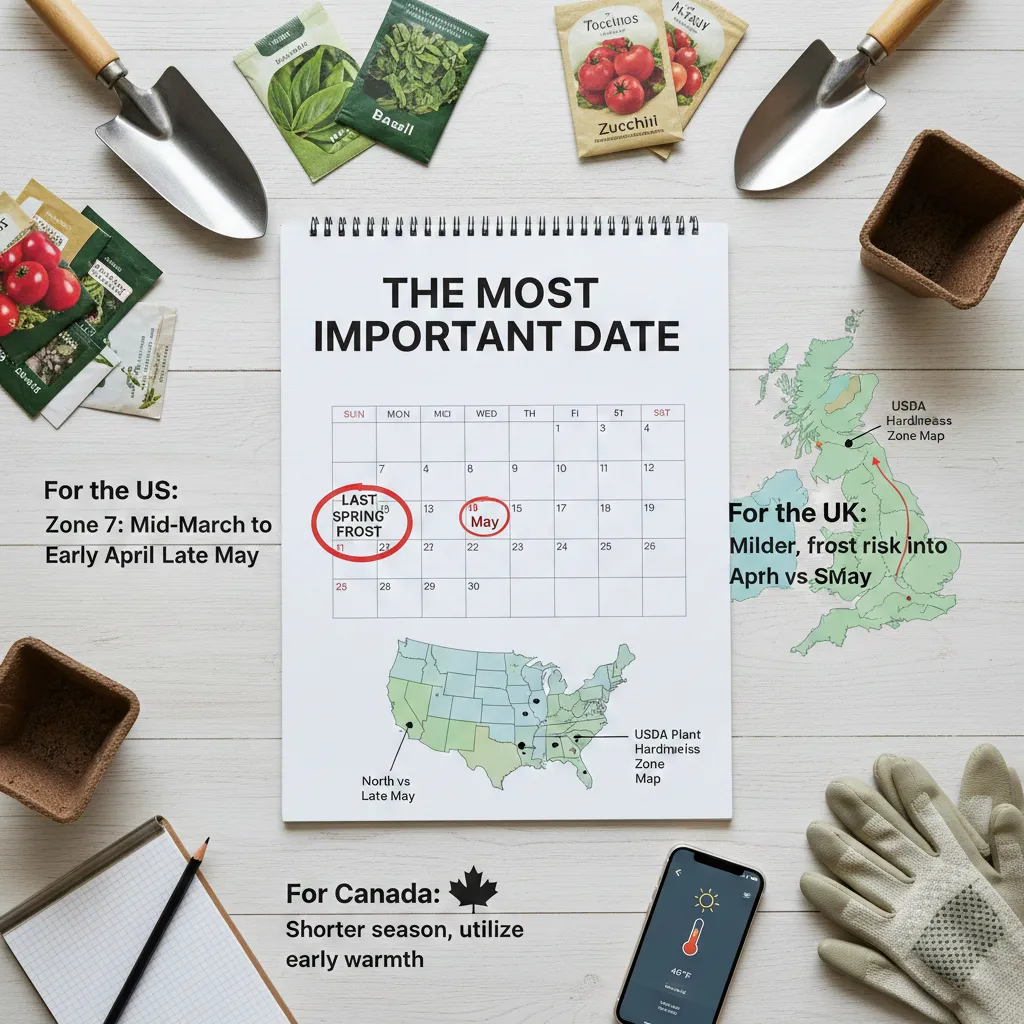Understanding Your 2026 Spring Planting Window Early Spring Vegetable Planting Chart