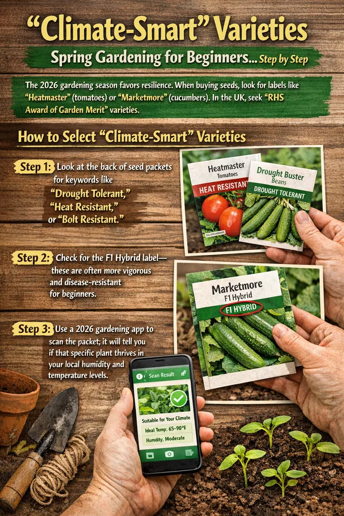 Utilize Climate Smart Varieties