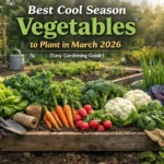 Best Cool Season Vegetables to Plant in March in 2026 (Easy Gardening Guide)