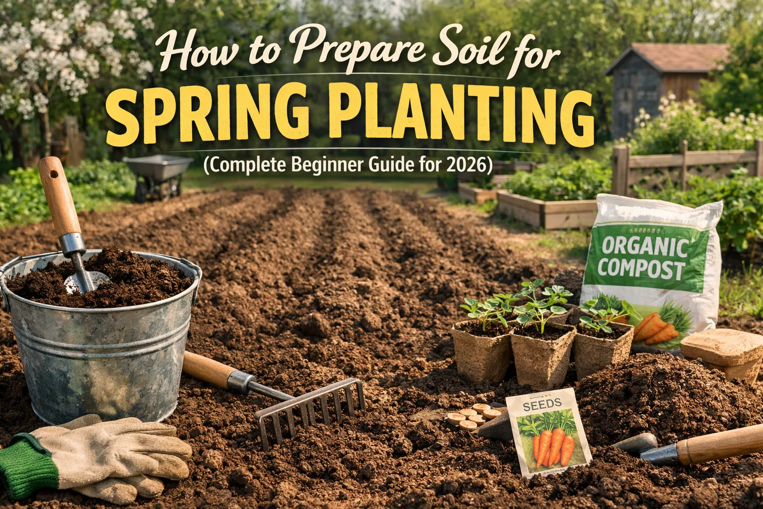 How to Prepare Soil for Spring Planting (Complete Beginner Guide for 2026)