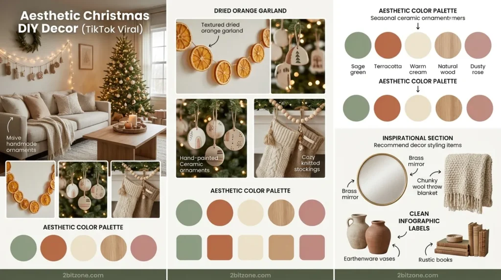 Aesthetic Christmas Diy Decor Tiktok Viral 2