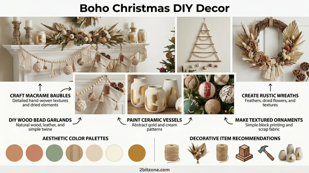 Boho Christmas Diy Decor