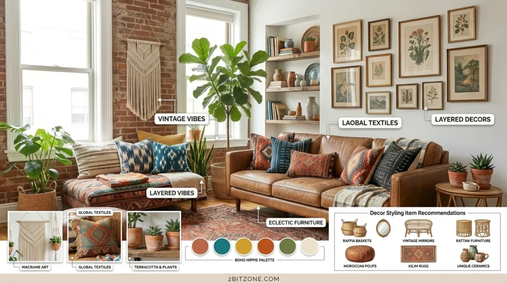 Boho Hippie Vintage Eclectic