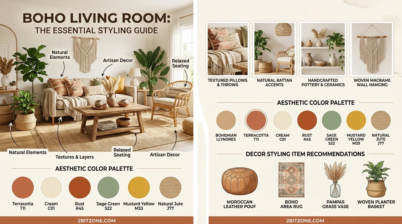 Boho Living Room