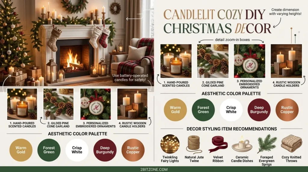 Candlelit Cozy Diy Christmas Decor
