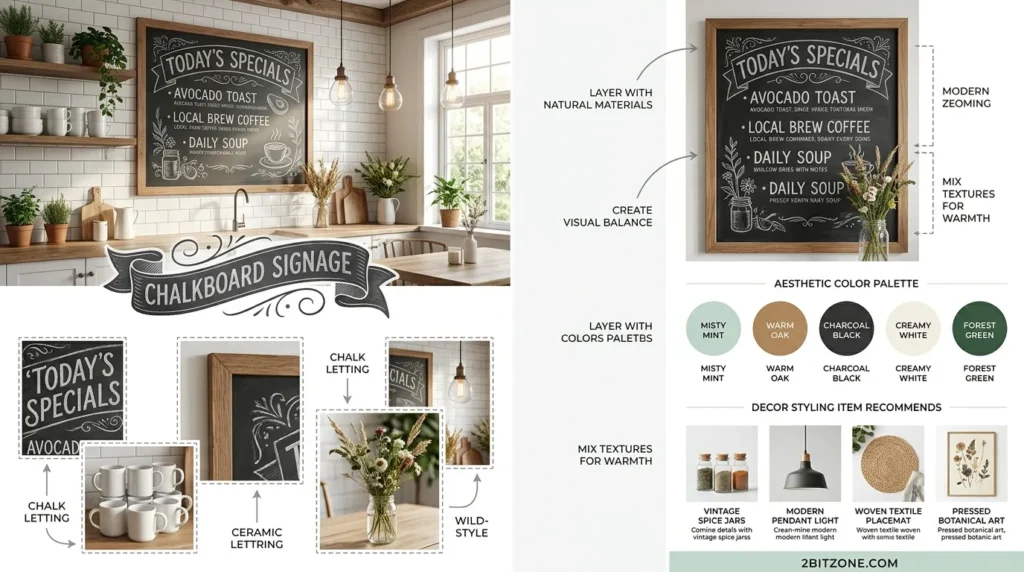Chalkboard Signage