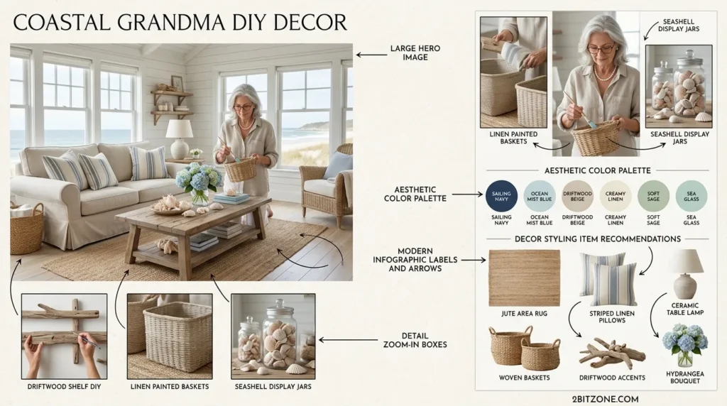 Coastal Grandma Diy Decor