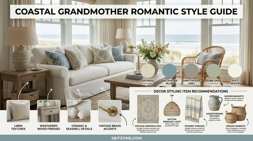 Coastal Grandmother Romantic