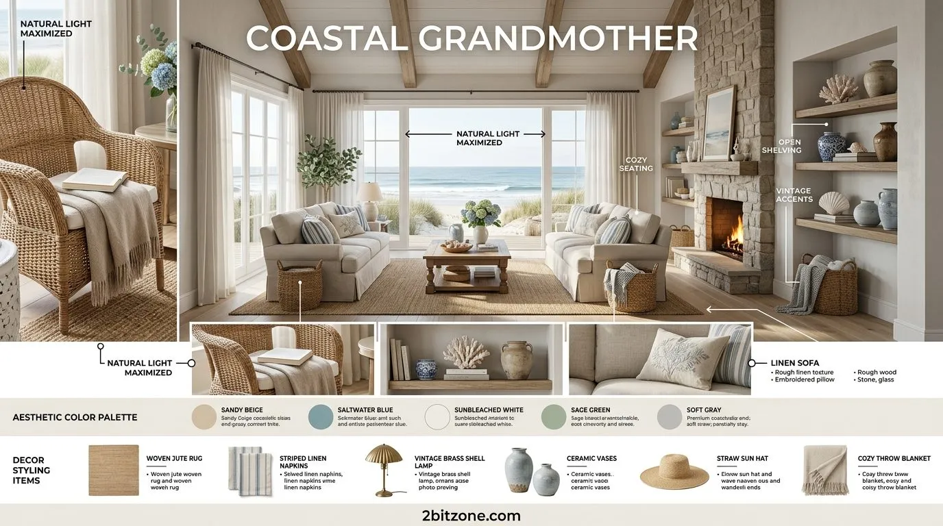 Coastal Grandmother Rug Sizes For Living Room Living Room