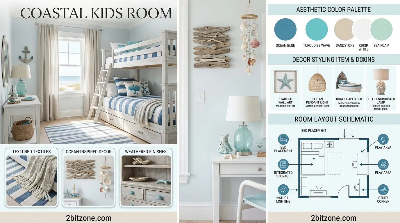 Coastal Kids Living Room Family Friendly Coastal Living Room