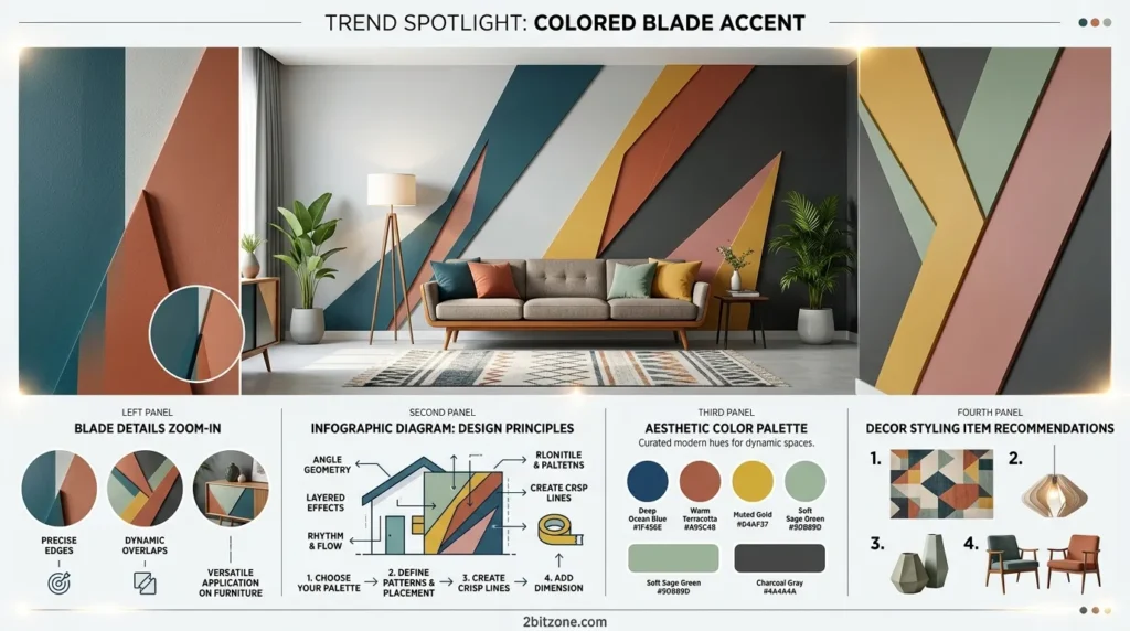 Colored Blade Accent