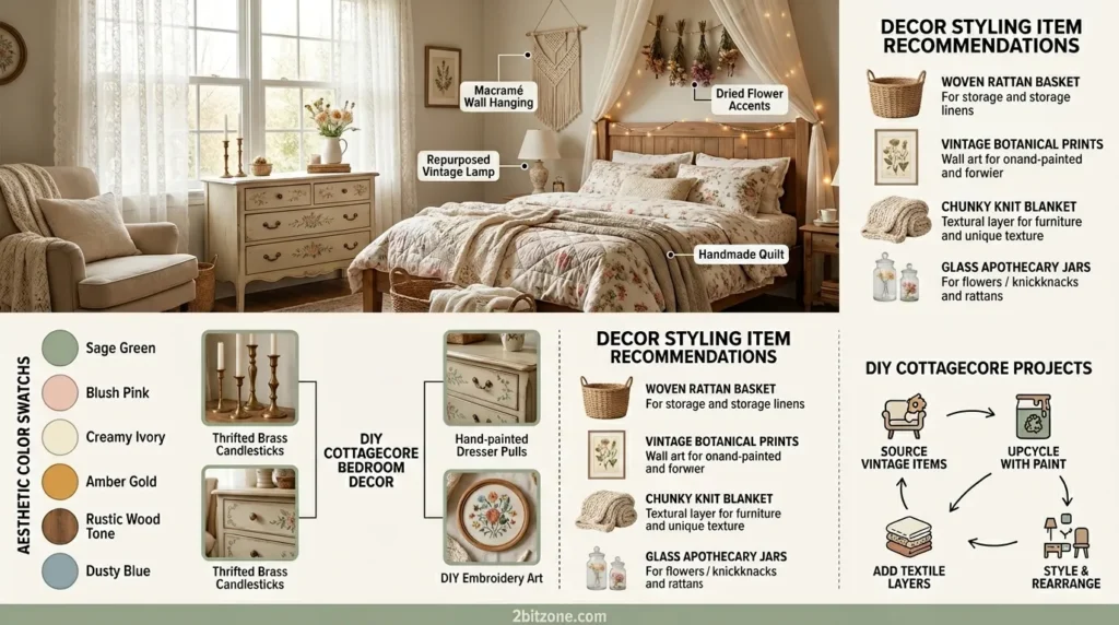 Cottagecore Diy Bedroom Decor
