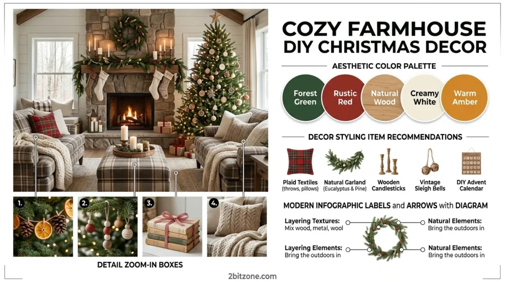 Cozy Farmhouse Diy Christmas Decor