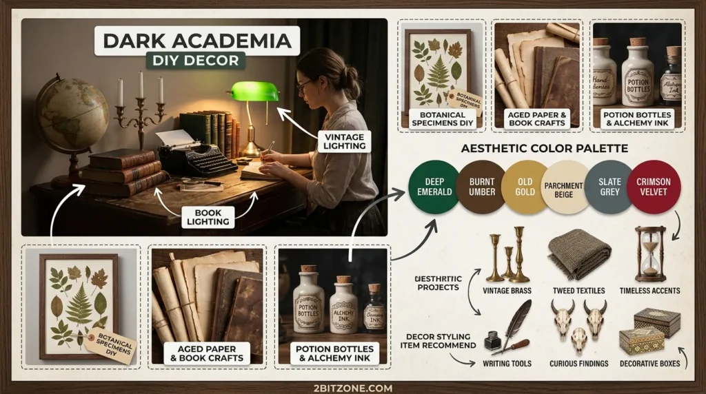 Dark Academia Diy Decor