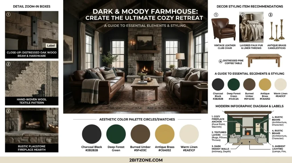 Dark Moody Farmhous