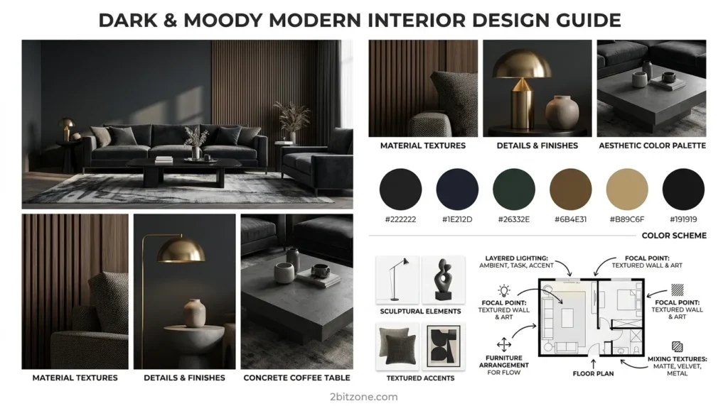 Dark Moody Modern