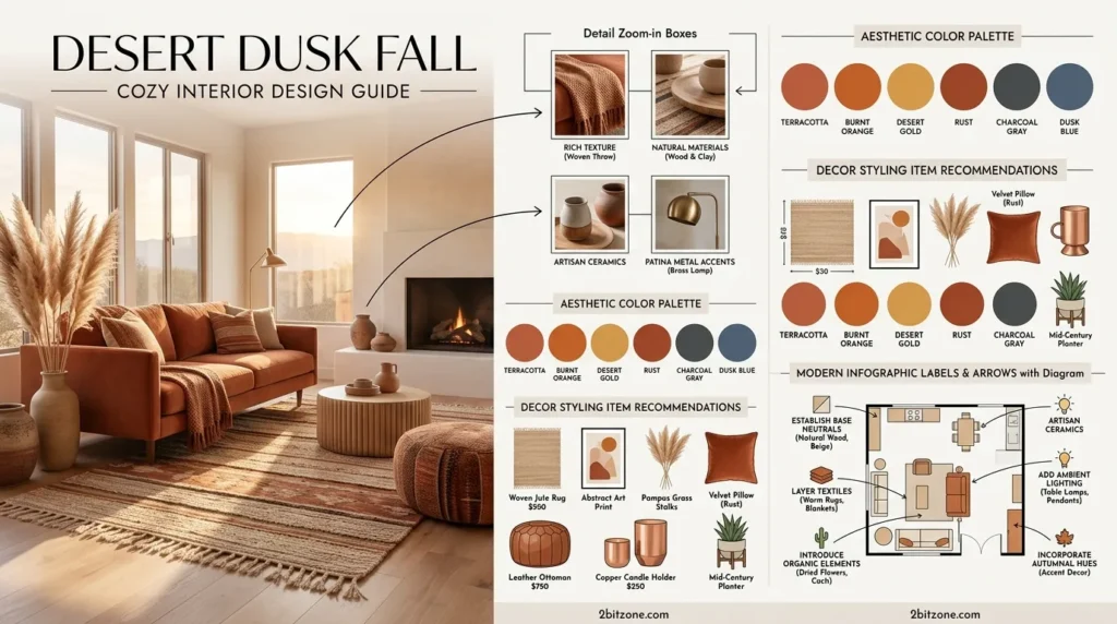Desert Dusk Fall