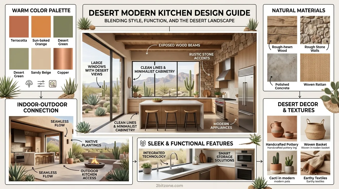 Desert Modern Kitchen Decor