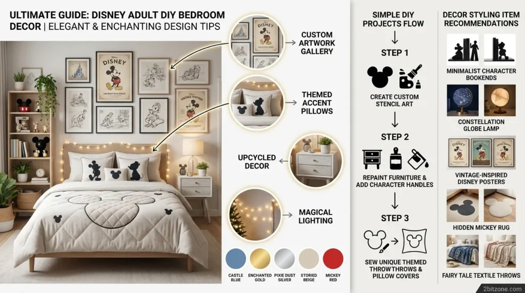 Disney Adult Diy Bedroom Decor