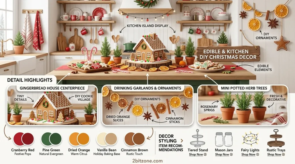Edible Kitchen Diy Christmas Decor 2