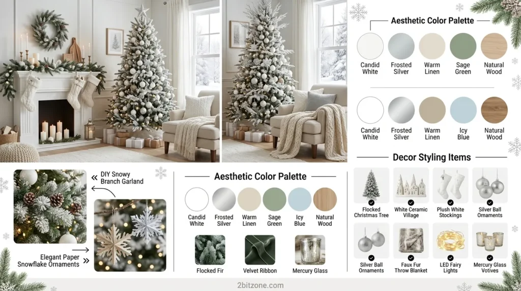 Elegant White Christmas Diy Decor
