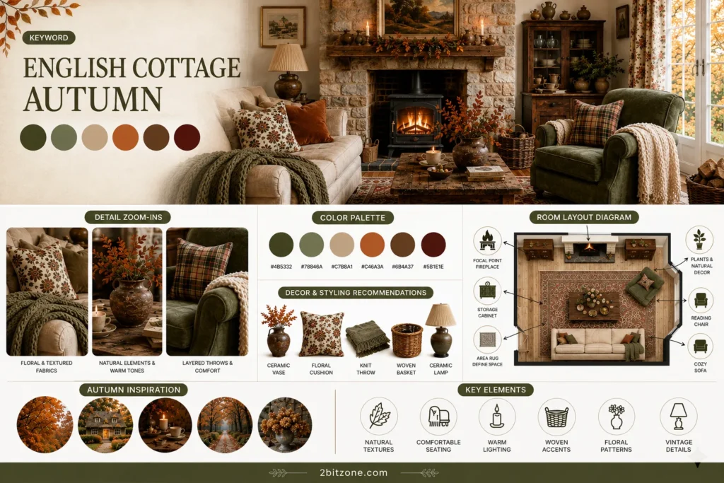 English Cottage Autumn 1