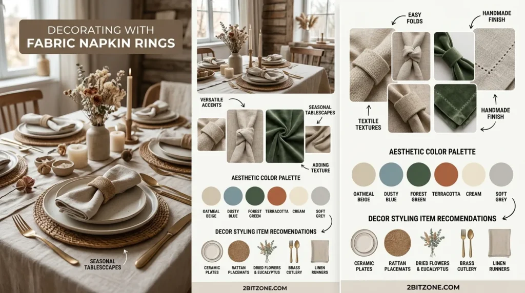 Fabric Napkin Rings