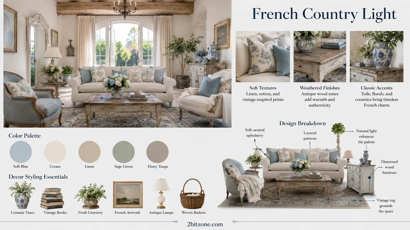 French Country Light Outdated Living Room Couch Colors