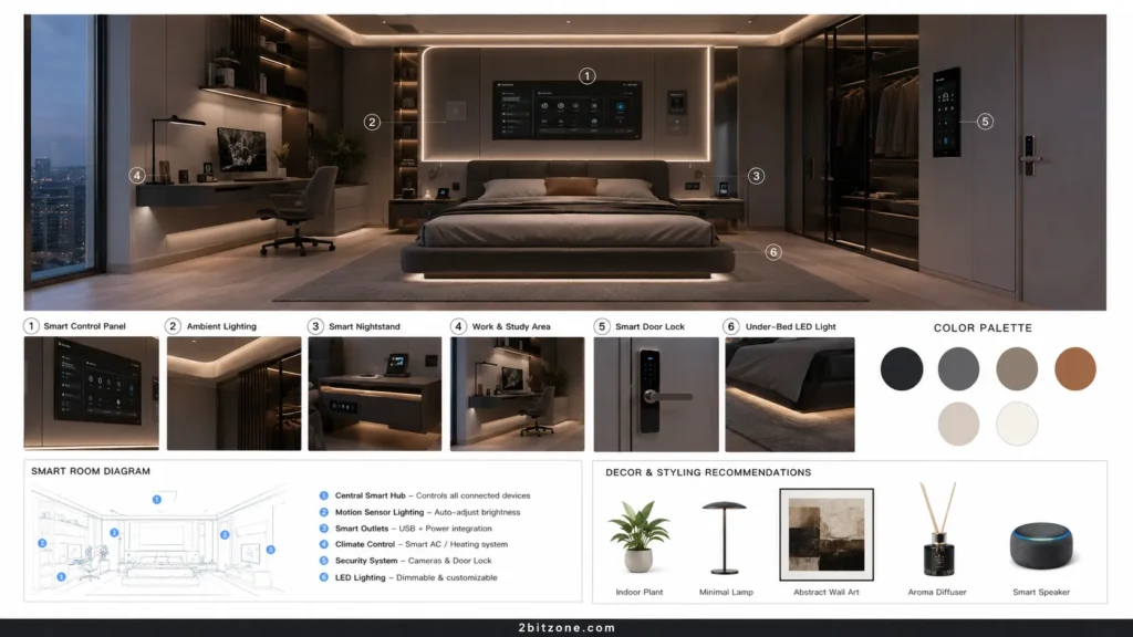 Futuristic Smart Room
