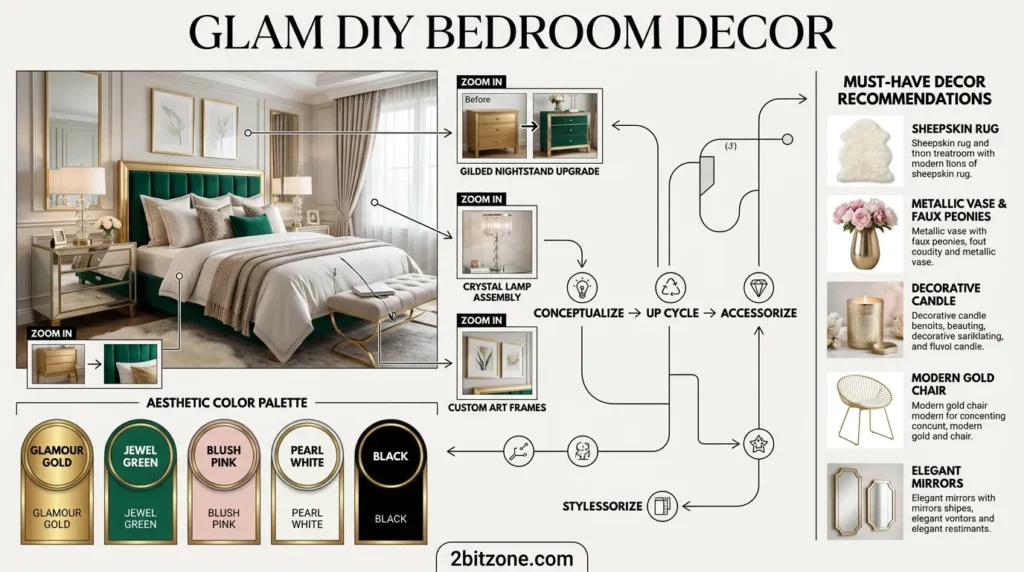 Glam Diy Bedroom Decor