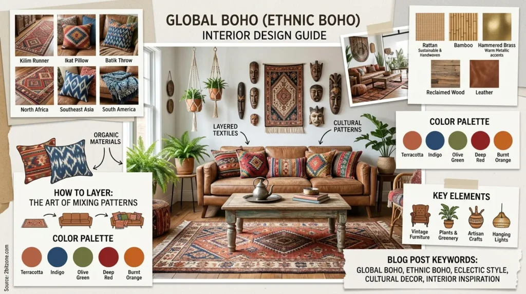 Global Boho Ethnic Boho