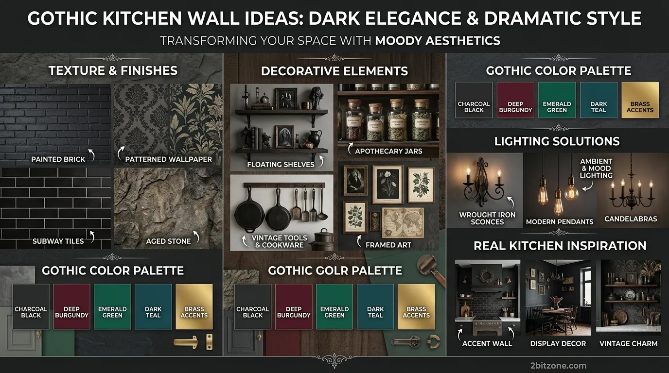 Gothic Kitchen Wall Decor