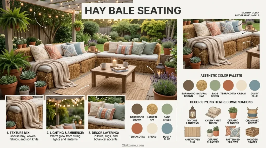Hay Bale Seating