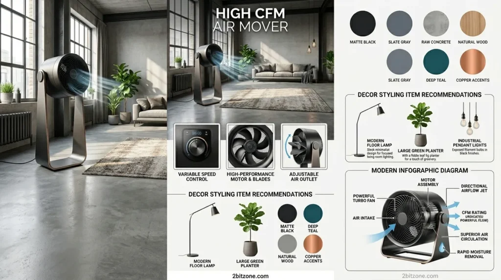 High Cfm Air Mover