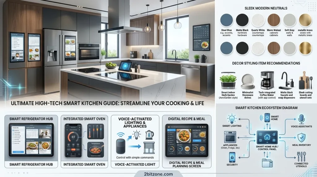 High Tech Smart Kitchen