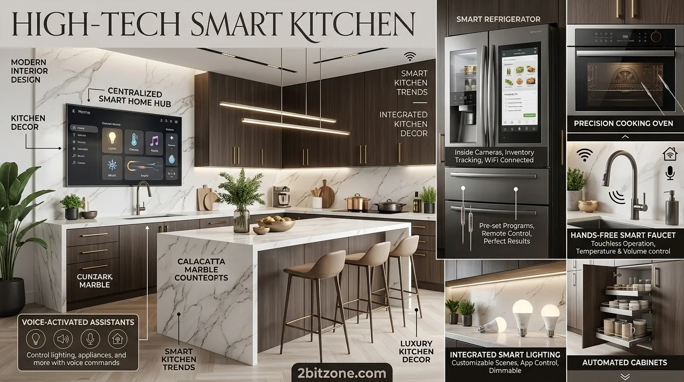 High Tech Smart Kitchen Kitchen Decor