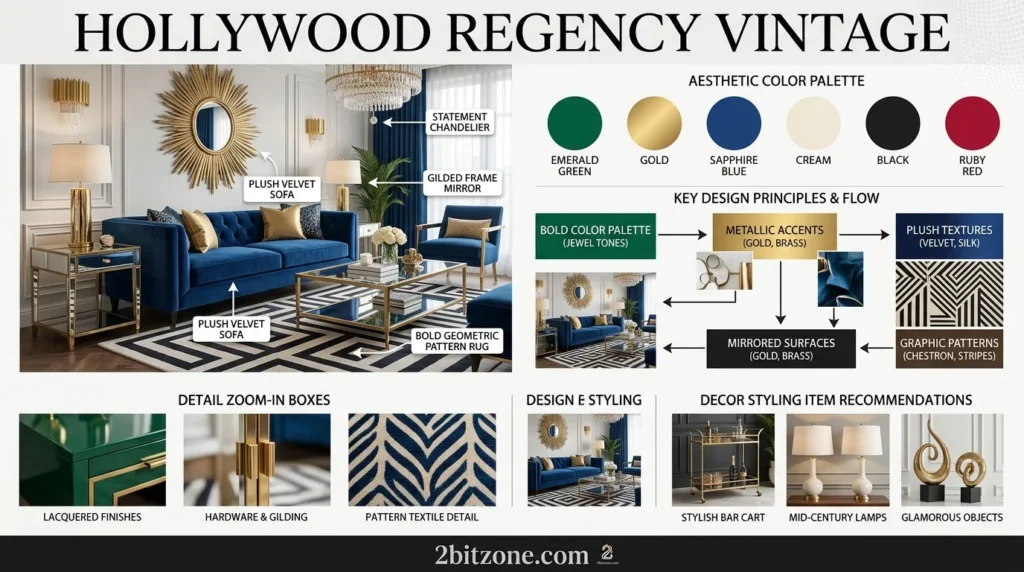 Hollywood Regency Vintage