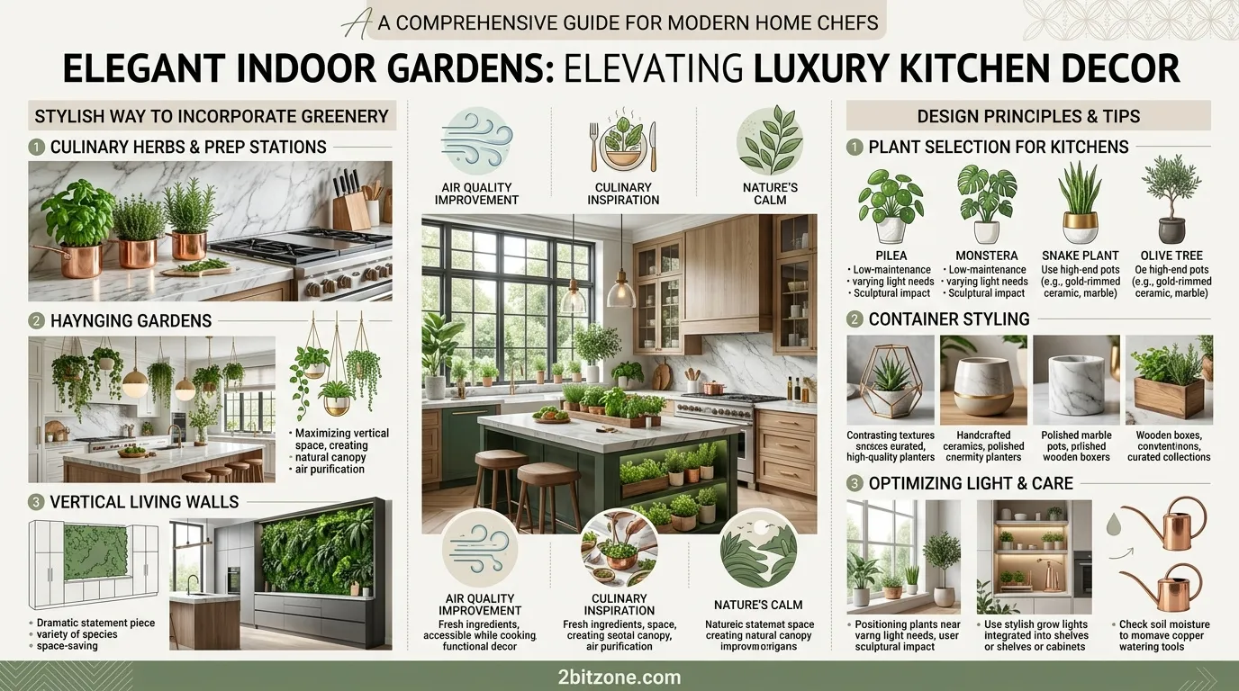Indoor Garden Kitchen Decor