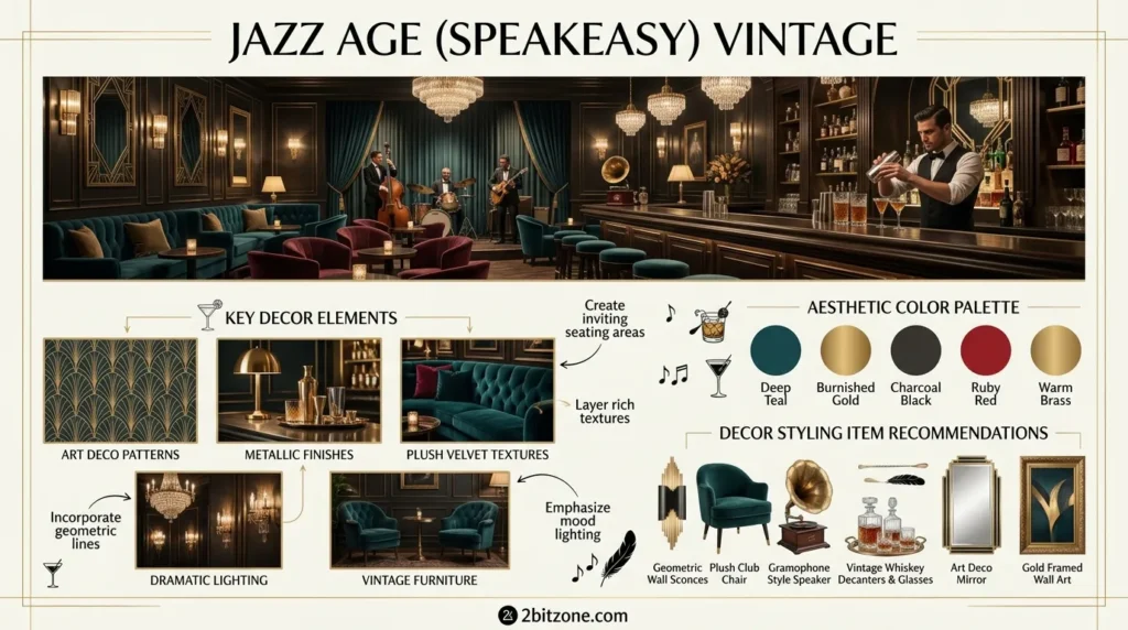 Jazz Age Speakeasy Vintage