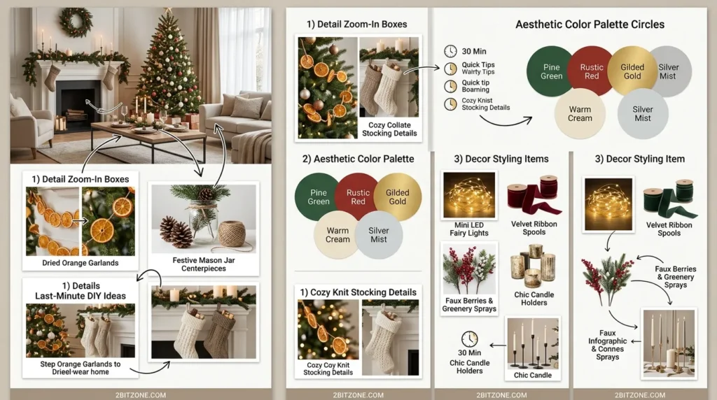 Last Minute Christmas Diy Decor Under 30 Minutes