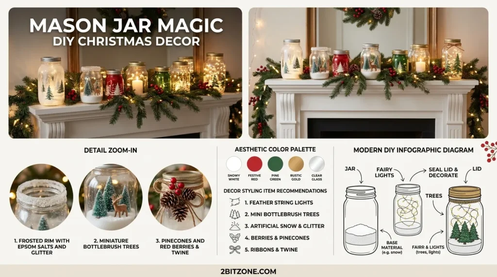 Mason Jar Magic Diy Christmas Decor